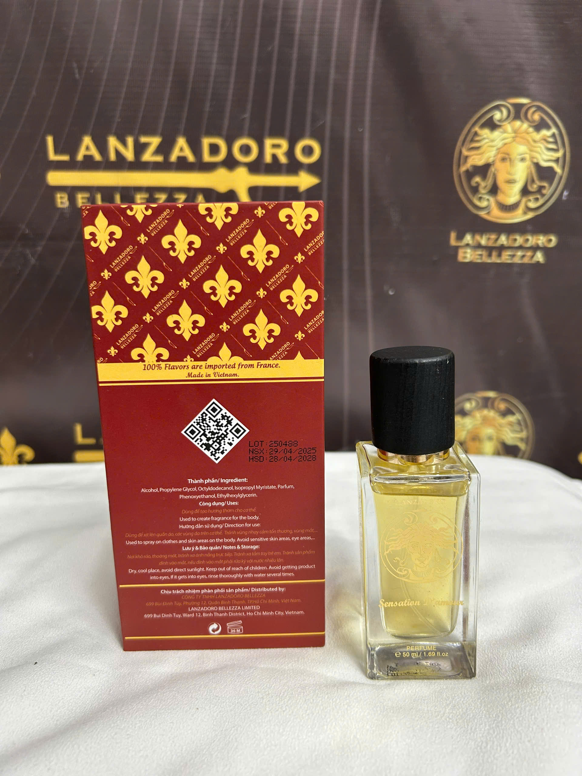 Nước Hoa Lanzadoro Sensation D'amour